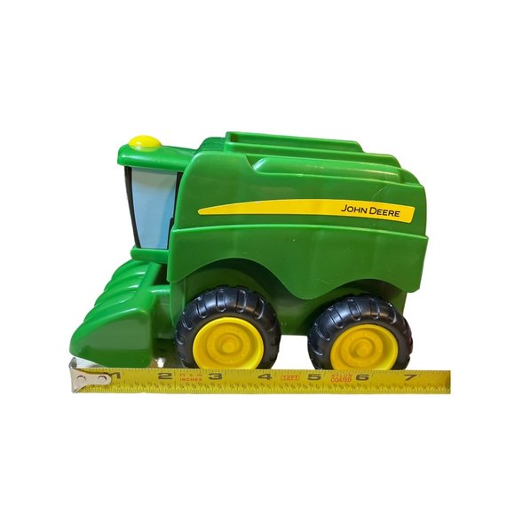 TOMY John Deere  Plastic Tractor Combine Toy Set - Picture 4 of 16